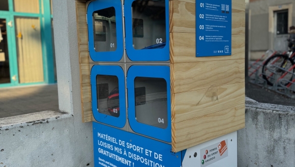 Vevey mise sur le sport en libre accès grâce aux casiers sportifs connectés
